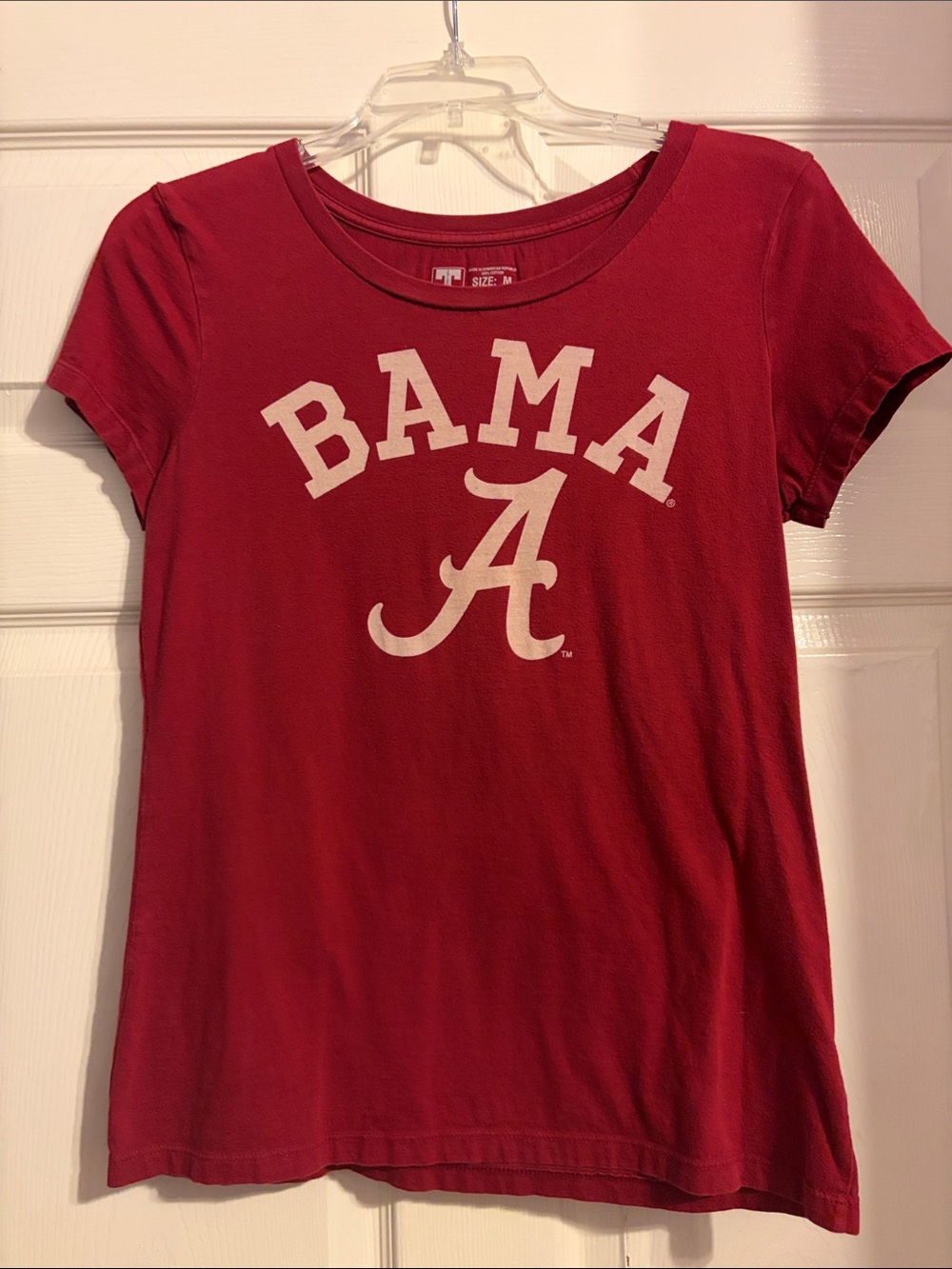 University of Alabama Crimson Script 'A' Tee